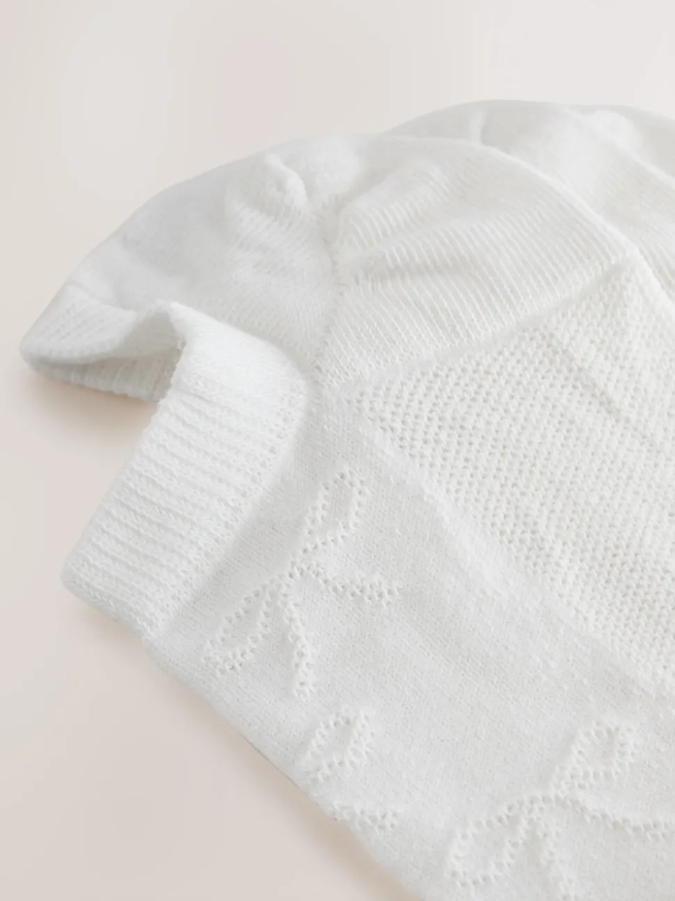 White Bow Texture Trainer Socks 4 Pack