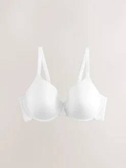 White DD+ Pad Full Cup Smoothing Ultimate Comfort T-Shirt Bra
