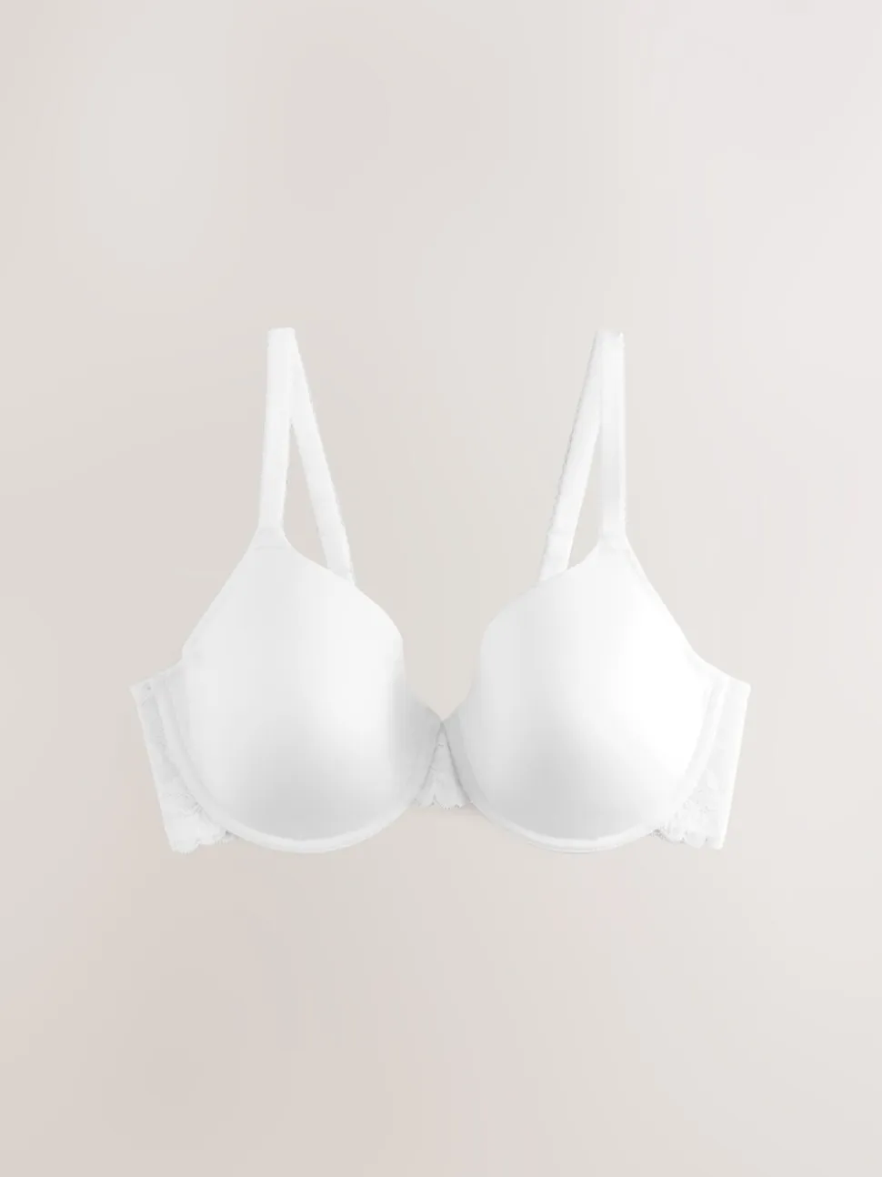 White DD+ Pad Full Cup Smoothing Ultimate Comfort T-Shirt Bra