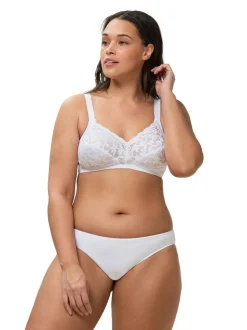 White Delicate Doreen Non Wired Bra