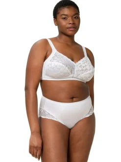 White Delicate Doreen Non Wired Bra
