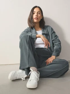 White Forever Comfort® Slimeline Side Stripe Lace Up Trainers