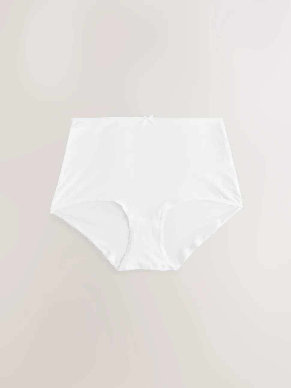 White Full Brief Cotton Rich Knickers 5 Pack
