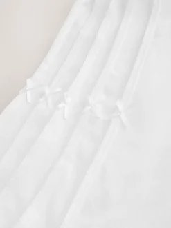 White Full Brief Cotton Rich Knickers 5 Pack