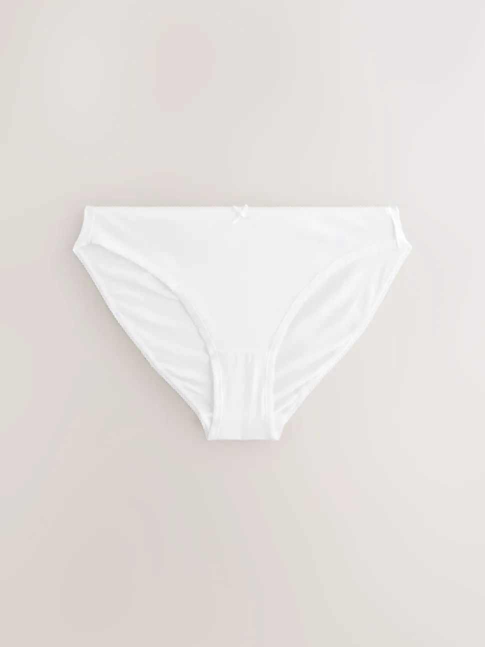 White High Leg Cotton Rich Knickers 7 Pack