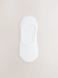 White Invisible Socks 5 Pack