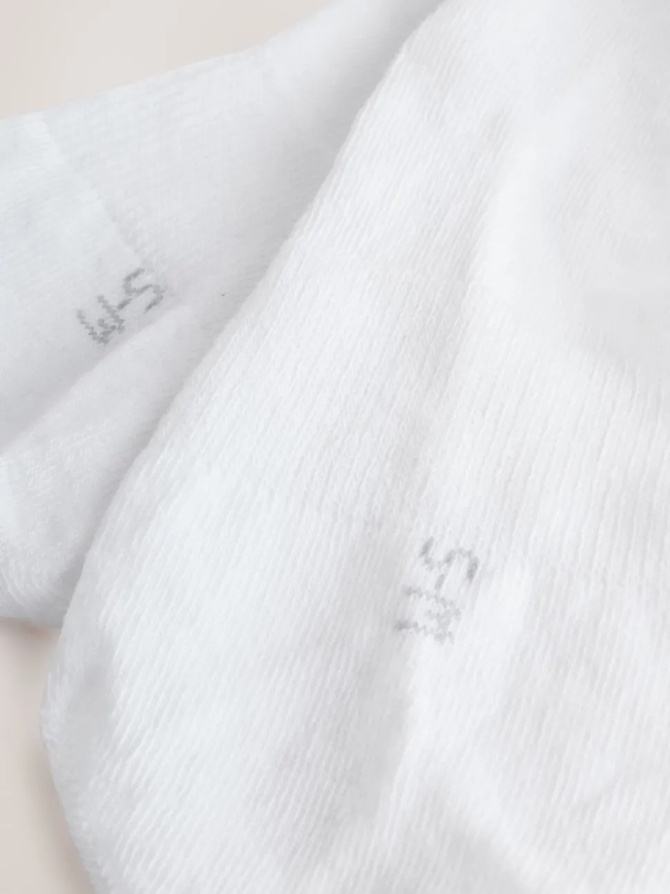 White Invisible Socks 5 Pack