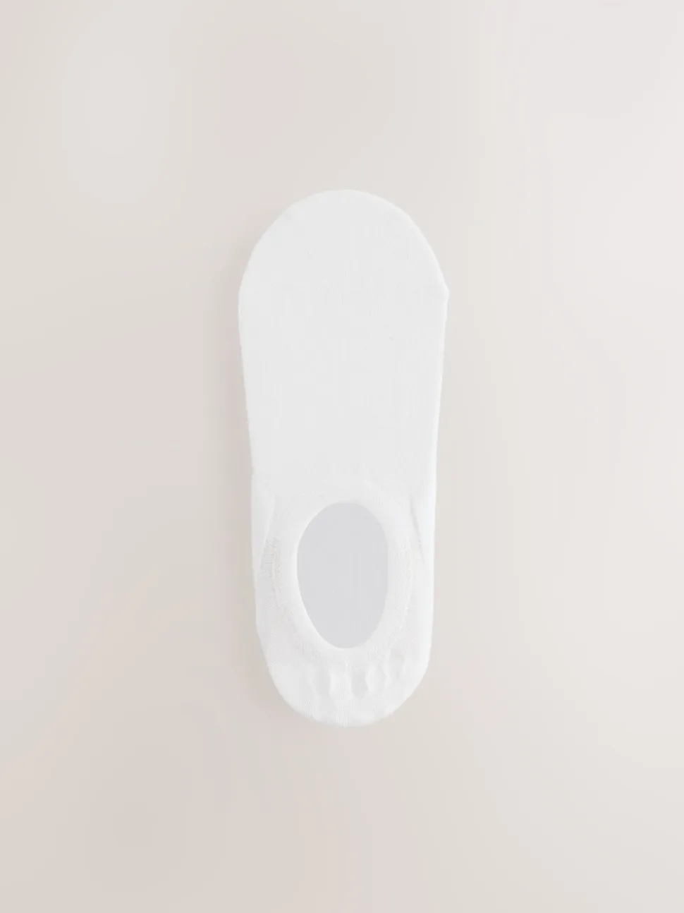 White Invisible Socks 3 Pack