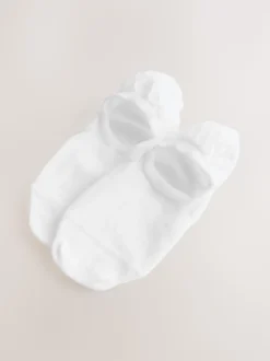 White Invisible Socks 3 Pack