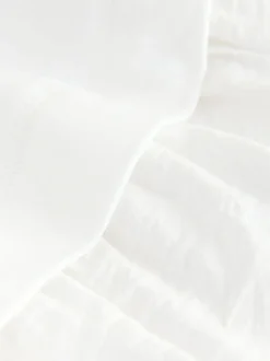 White Jersey Two In One T-Shirt Dress