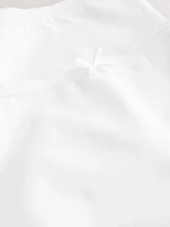 White Midi Cotton Rich Knickers 5 Pack