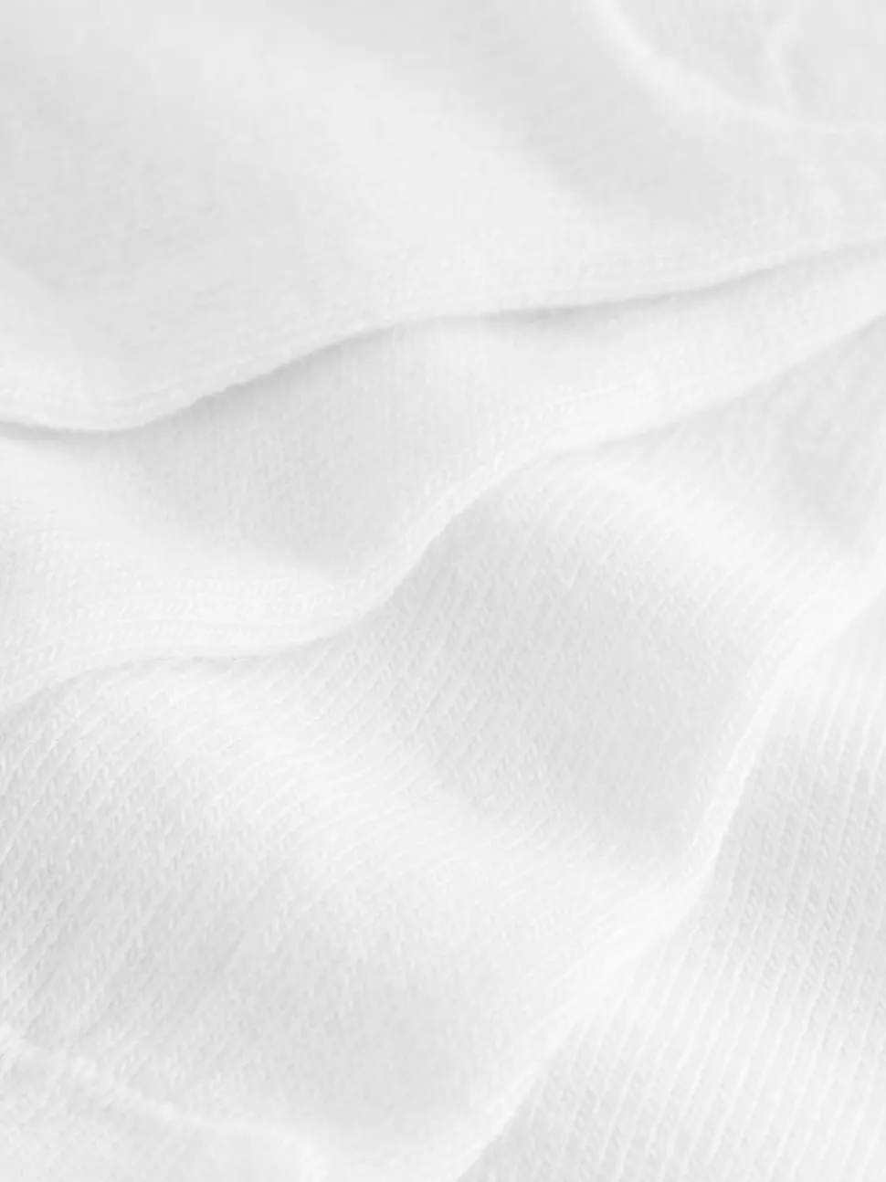 White Modal Invisible Socks 4 Pack
