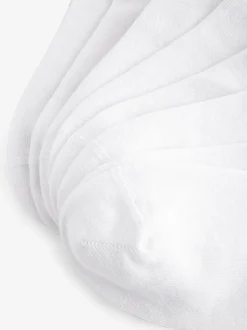 White Modal Trainer Socks 4 Pack