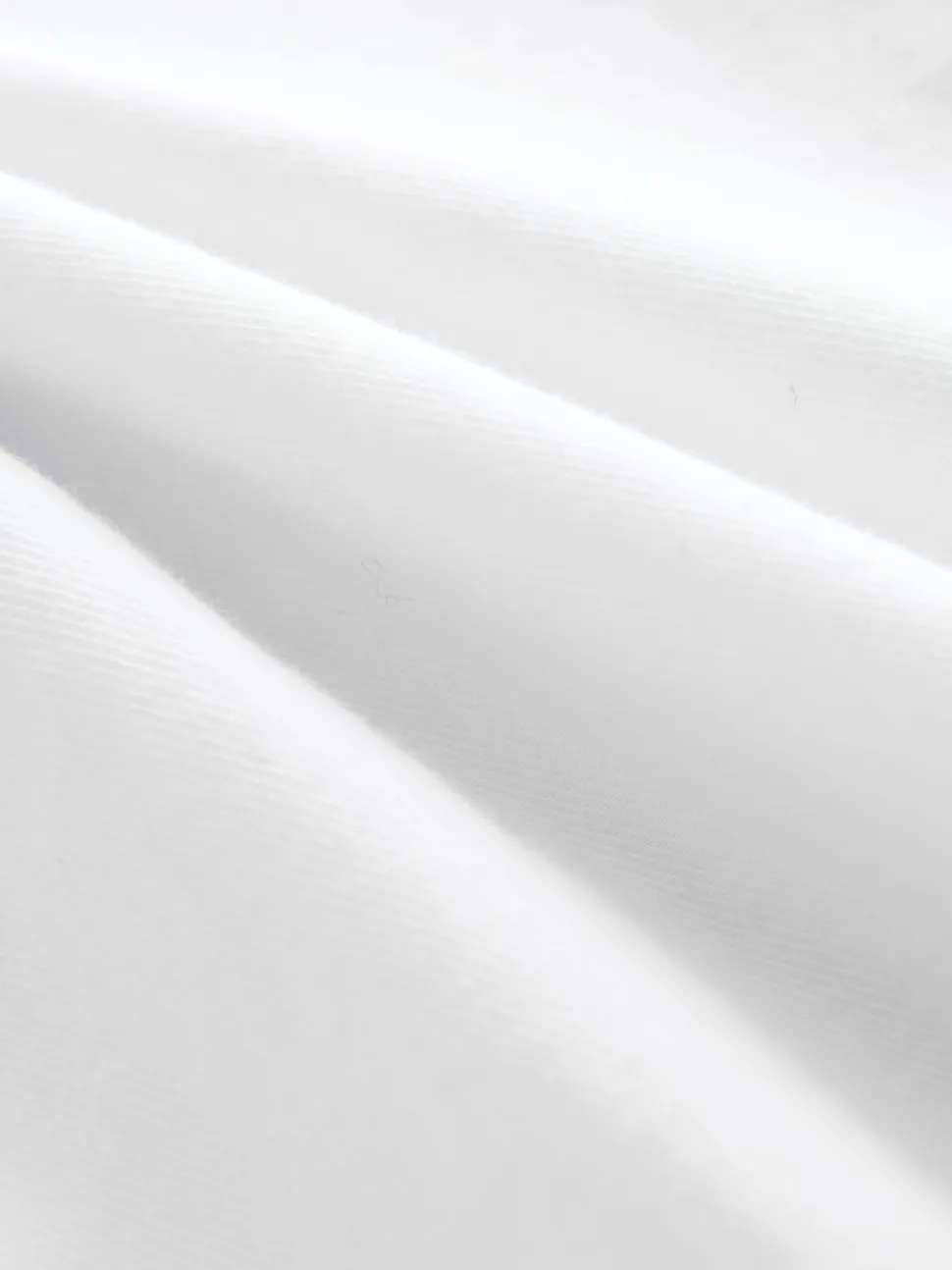 White Relaxed 100% Cotton Button Down Casual Long Sleeve Shirt
