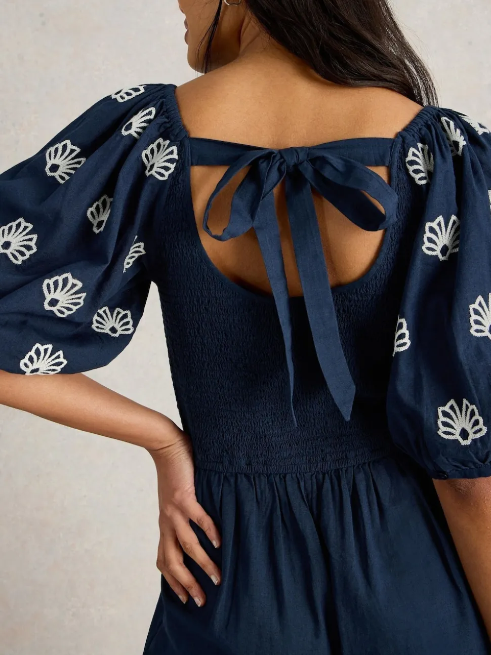 White Stuff Blue Reese Jumpsuit