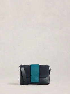 White Stuff Blue Tabby Mini Landscape Bag