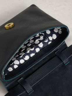 White Stuff Blue Tabby Mini Landscape Bag
