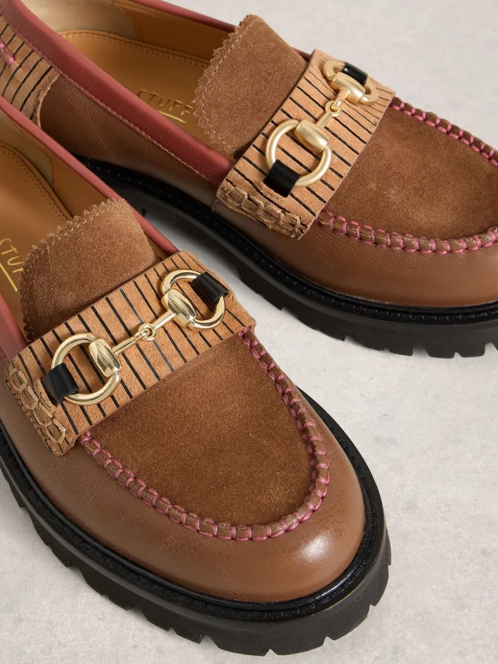 White Stuff Brown Laura Chunky Loafers