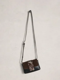 White Stuff Brown Tabby Mini Landscape Bag