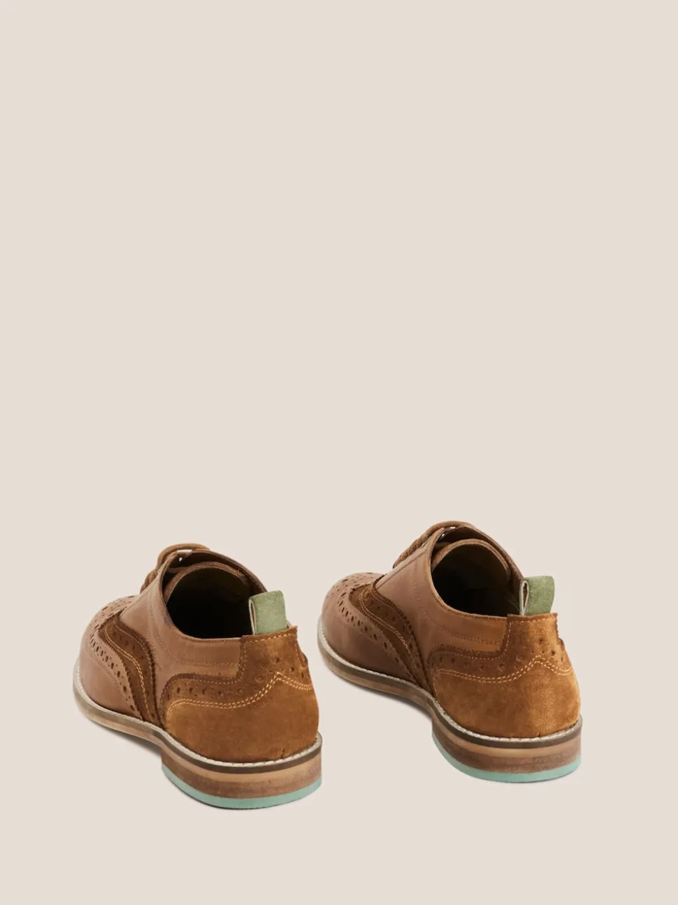 White Stuff Brown Thistle Lace Up Brogues