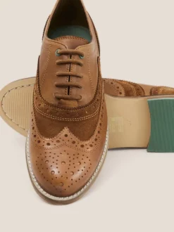 White Stuff Brown Thistle Lace Up Brogues