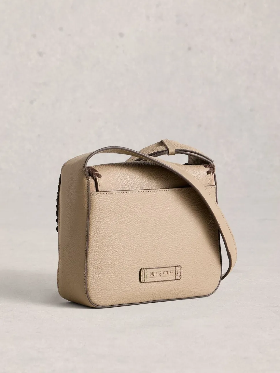 White Stuff Natural Isabelle Satchel Bag