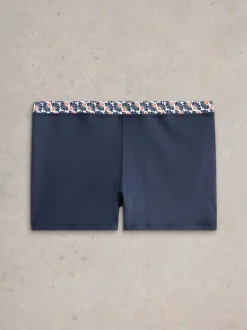 White Stuff Navy Bay Swim Shorts