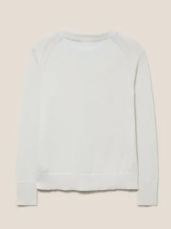 White Stuff Off White Lulu Cardigan