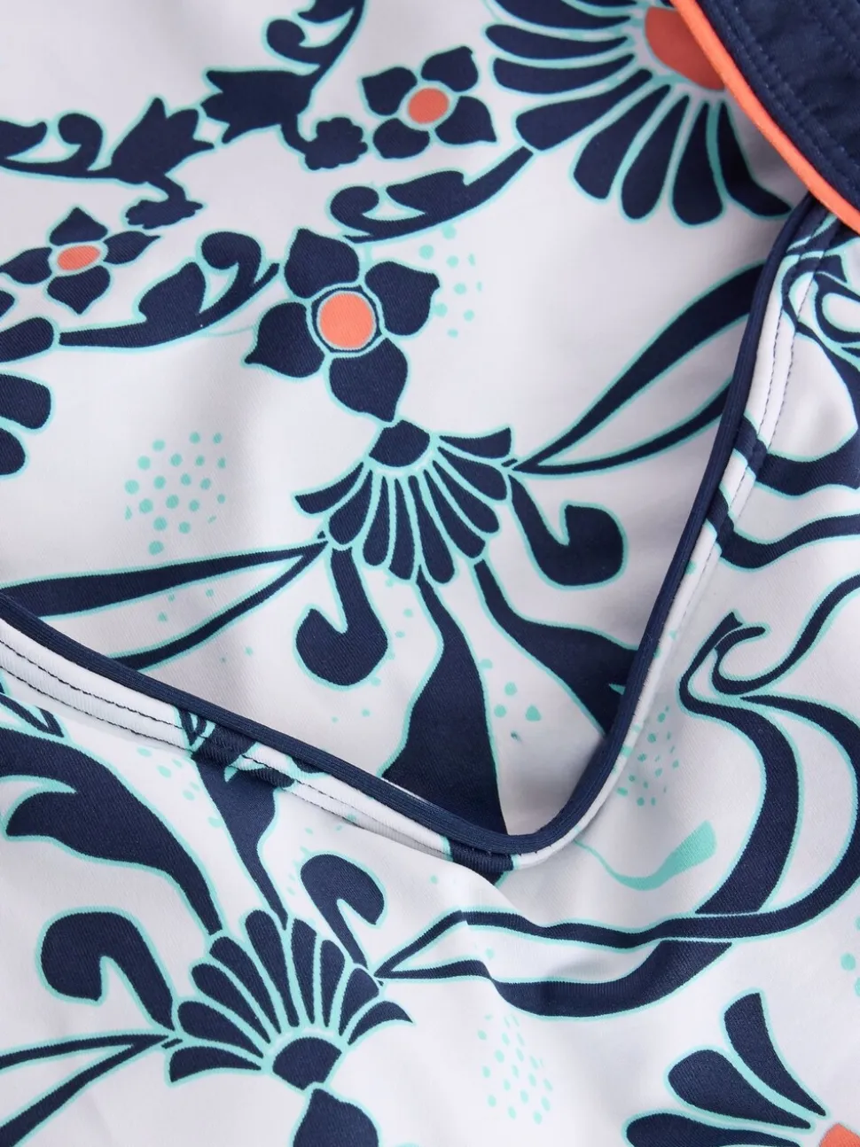 White Stuff White Splash Control Swimsuit