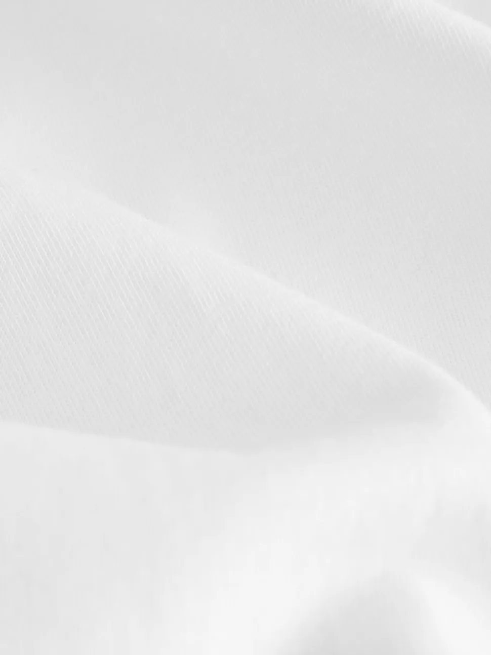 White V-Neck Cap Sleeve T-Shirt