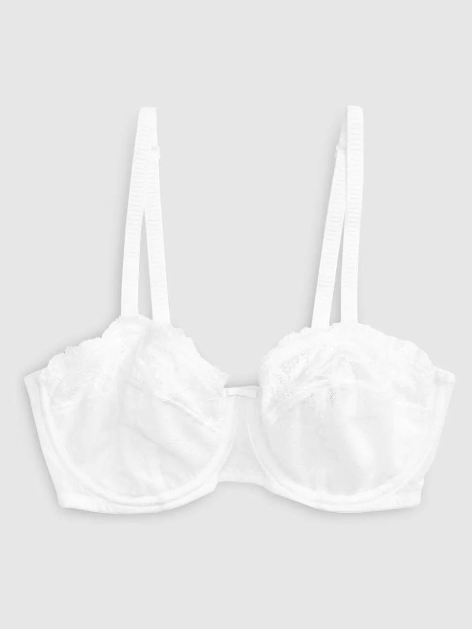 White/Praline Nude DD+ Non Pad Strapless Bras 2 Pack