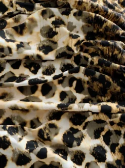 Yellow/Cream Leopard Shaping Tummy Control Swimsuit