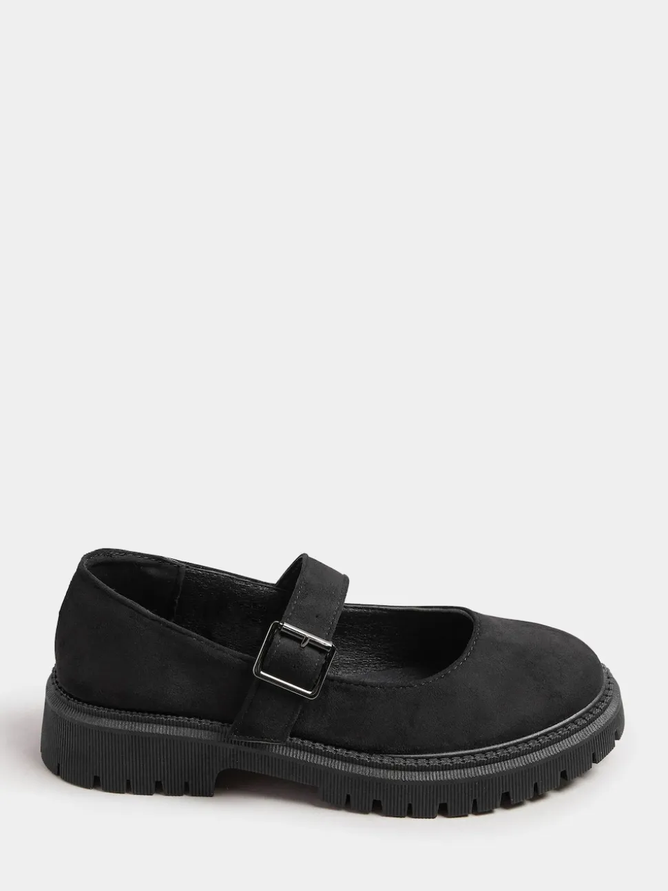 Yours Curve Black Extra Wide Fit Wide Fit Chunky Mary Jane Shoes