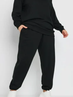 Yours Curve Black Joggers