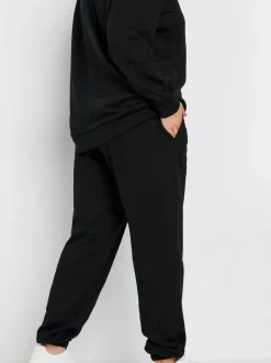 Yours Curve Black Joggers