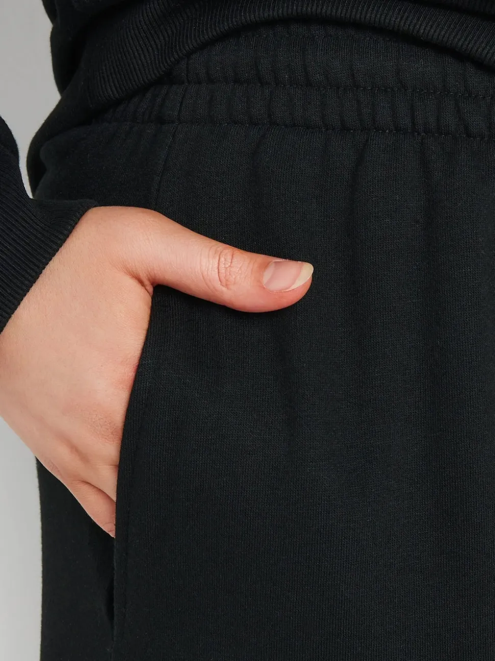 Yours Curve Black Joggers