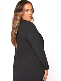 Yours Curve Black Limited Blazer