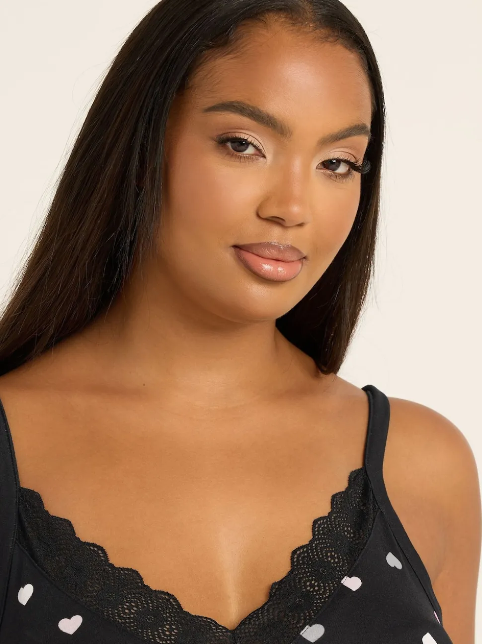 Yours Curve Black Soft Touch Midaxi Chemise