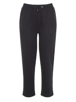 Yours Curve Black Straight Leg Joggers