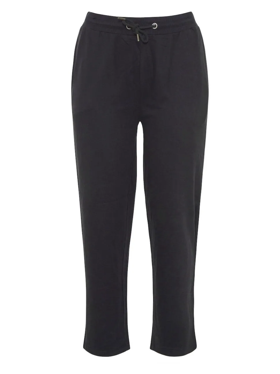 Yours Curve Black Straight Leg Joggers