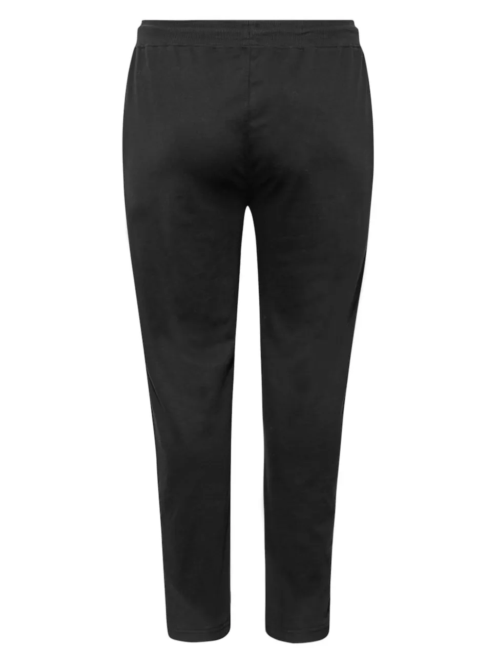 Yours Curve Black Straight Leg Joggers