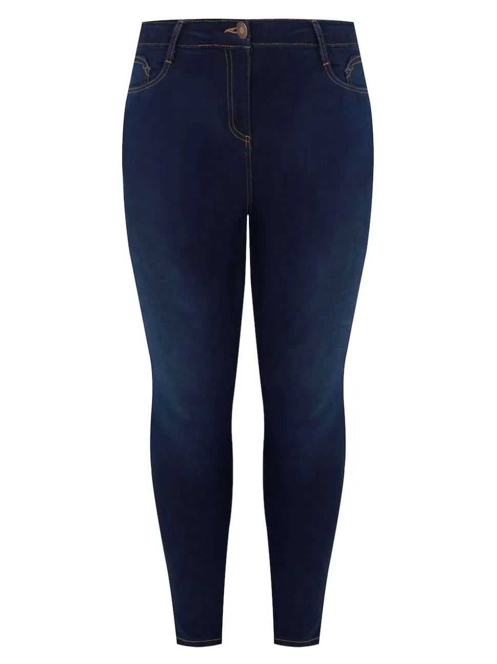 Yours Curve Blue Curve Skinny Stretch AVA Jeans