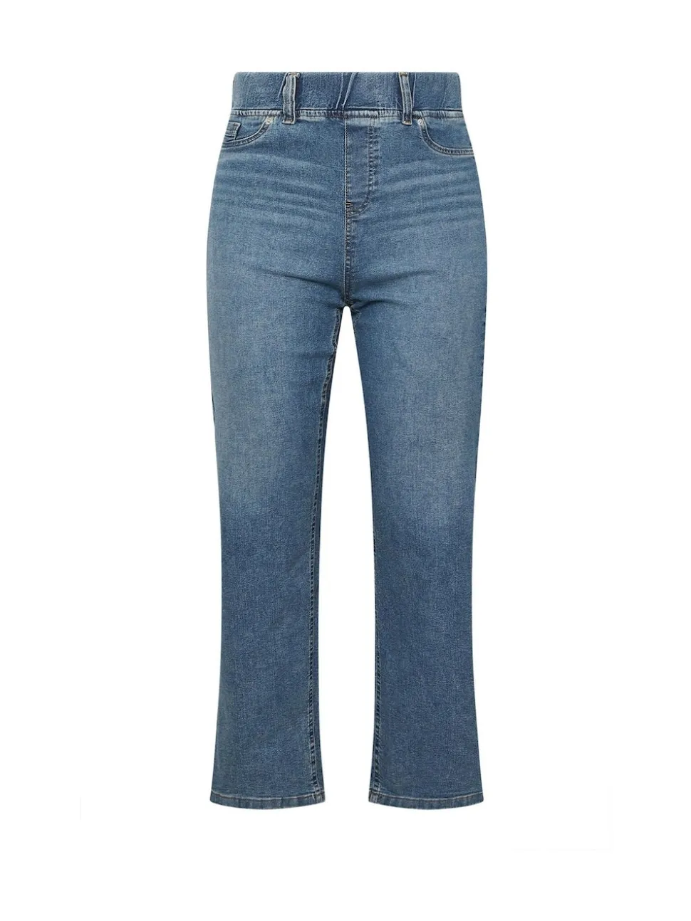 Yours Curve Blue Wide Fit Wide Leg Jeans