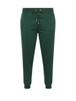 Yours Curve Green Tie Cuffed Joggers