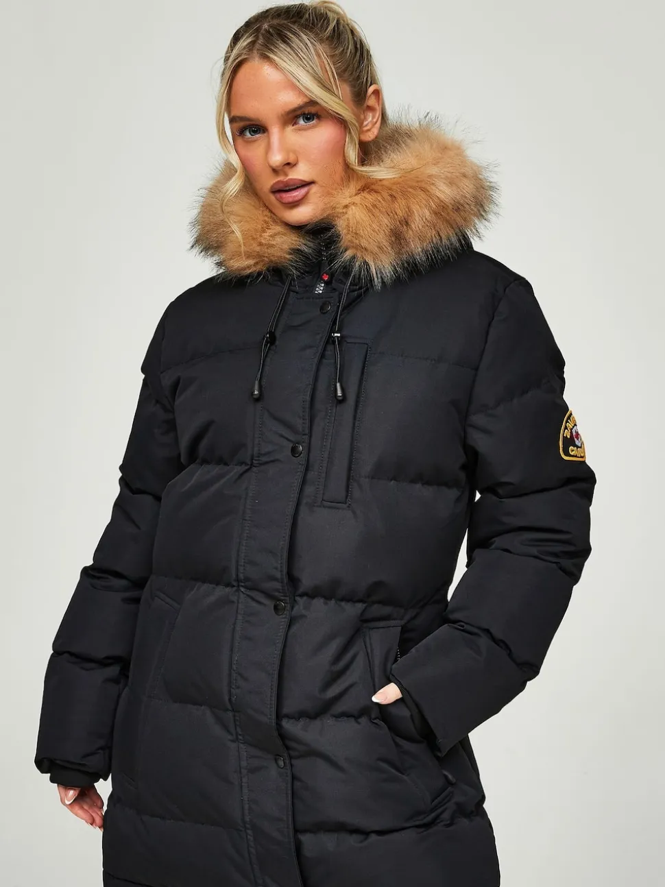 Zavetti Canada Womens Goshawa Puffer Parka Jacket