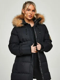 Zavetti Canada Womens Goshawa Puffer Parka Jacket