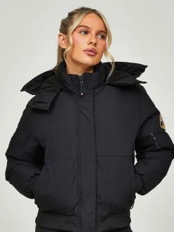 Zavetti Canada Womens Olivia Bomber 100% Cotton Jacket