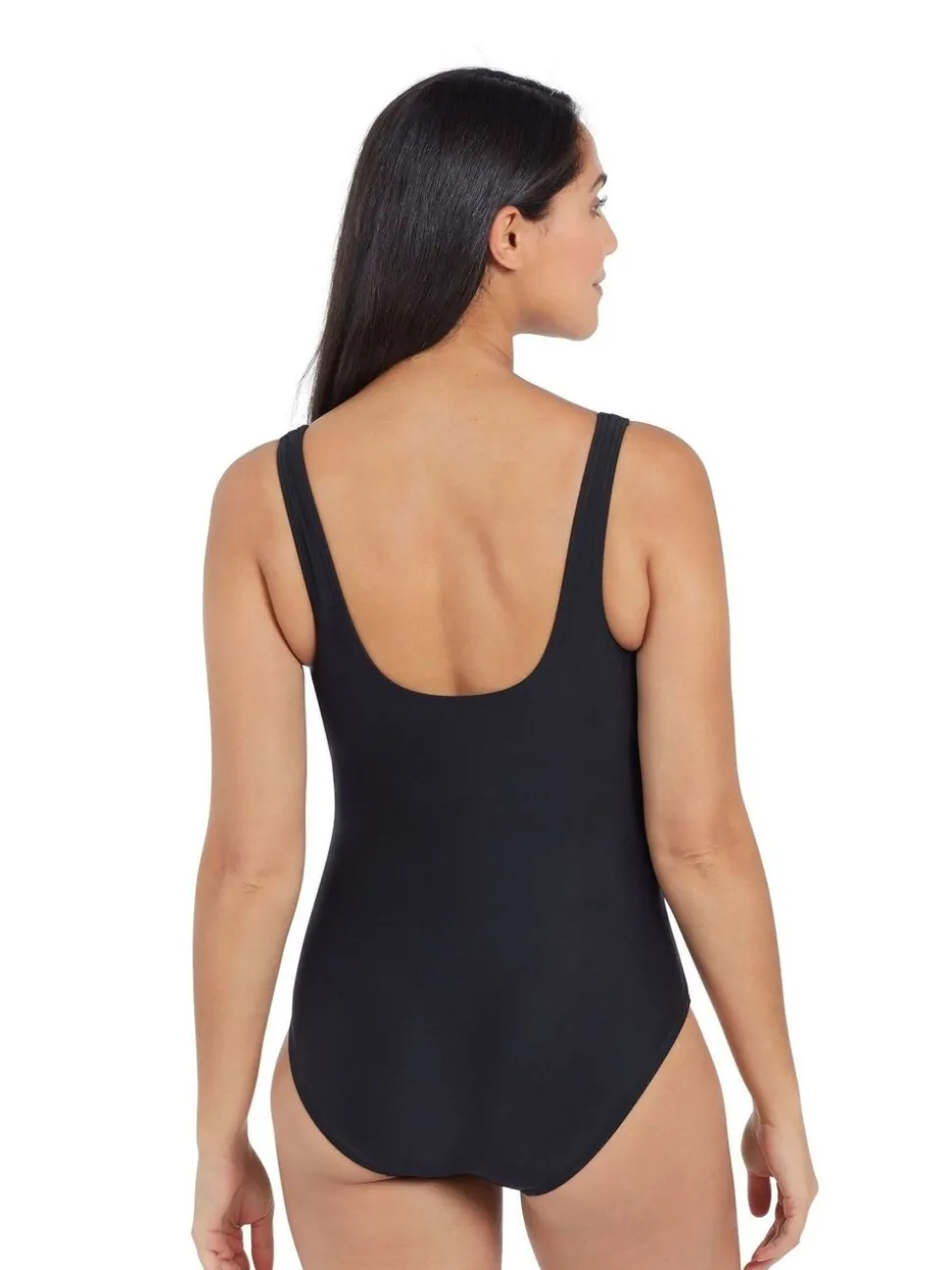 Zoggs Sandon Scoopback Swimsuits With Fixed Foam Cups And Tummy Control